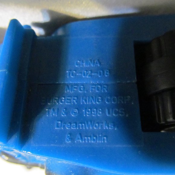 Vintage 1998 Burger King Club Small Soldiers Rip Roarin’ Kip Killigan Motorcycle - Picture 11 of 13